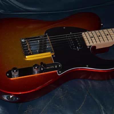 G&L Custom Shop Bluesboy 2023 - Cherryburst Metallic image 8