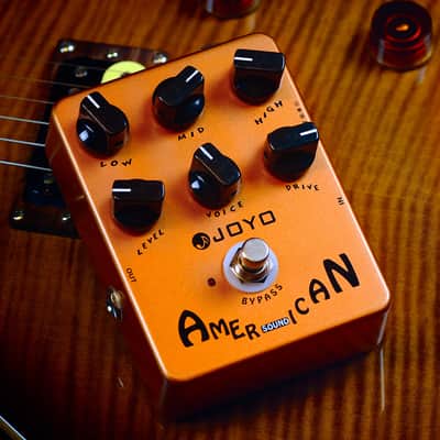 Joyo JF-14 Overdrive Guitar Pedal American Sound Amp Simulator True Bypass image 2
