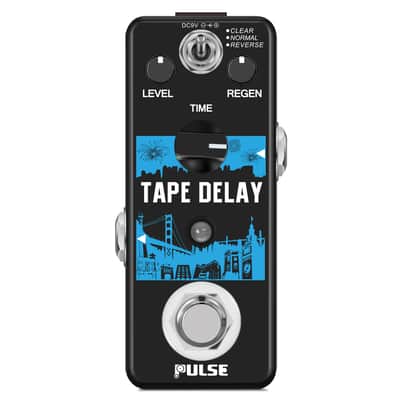 Pulse Technology Tape Delay PT-89 Mini Digital Guitar Delay Effect Pedal image 1