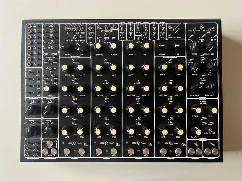 Soma Laboratory Pulsar-23 Organismic Drum Machine 2017 - Present - Black image 1