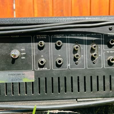 Yamaha EM-150 70s 6 Channel Mixer w Spring Reverb - Black image 6