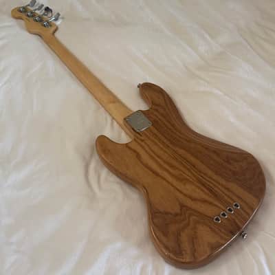 2018 Fender Limited Edition Roasted Ash American Professional Jazz Bass with Maple Fretboard - Natural - Free Pro Setup image 16