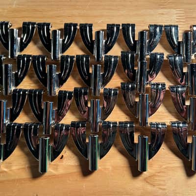20 RARE Q Drum Co. claws 2020s - Chrome image 1