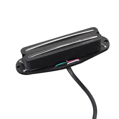 OriPure PB5 Hot Dual RailsHumbucker Alnico 5 Pickups Black 16K for ST SQ Guitar image 3