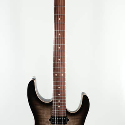 Suhr Modern Plus HSH Guitar w/ Pau Ferro Fingerboard - Trans Charcoal Burst image 4