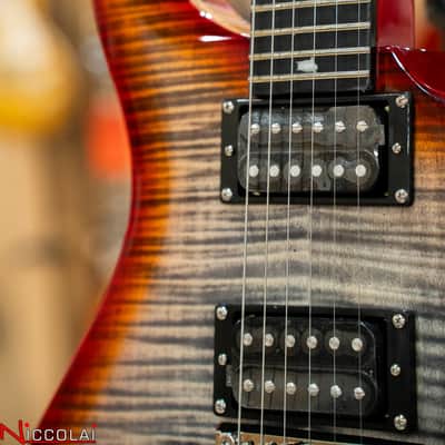 PRS SE Custom 24 Floyd Charcoal Cherry Burst image 12