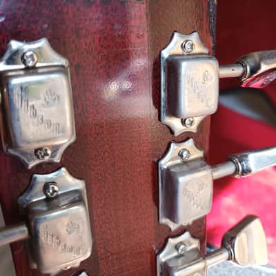 Gibson ES-335TD with Bigsby 1967 - Cherry image 8