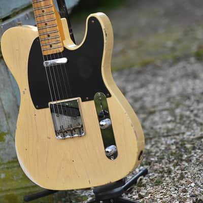 Fender Custom Shop 1954 Telecaster®, Relic - Aged Nocaster Blonde image 3