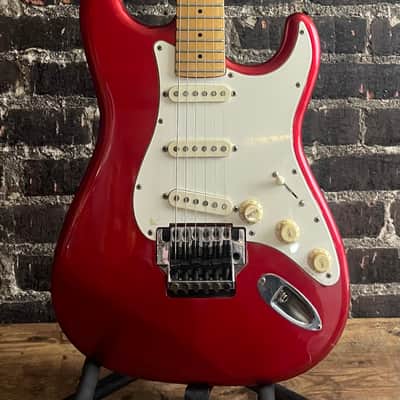 1980’s MIJ Fender Stratocaster w/ Kahler Spyder-Candy Apple Red (USED) image 2