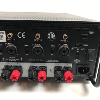 Lexicon LX-7 7 Channel Power Amplifier 200w Per Channel image 8