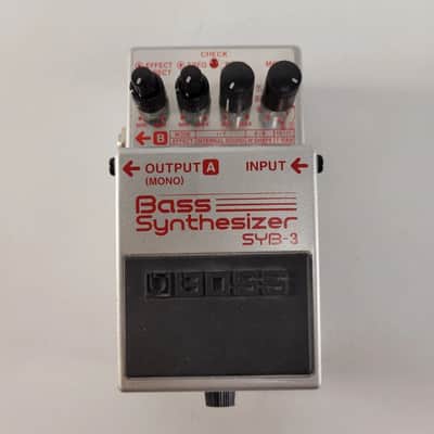 Immagine Boss SYB-3 Bass Synthesizer (Pink or Dark Gray Label) 1996 - 2001 - Silver - 2