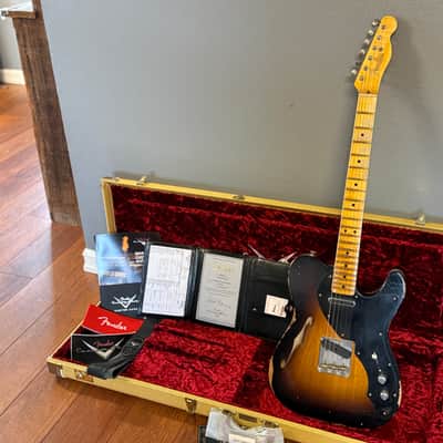 2019 Fender Custom Shop Loaded Thinline Nocaster Relic image 2