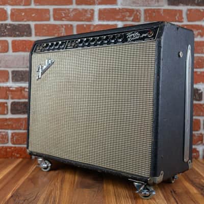 Fender Twin Reverb 2-Channel 85-Watt 2x12" Guitar Combo 1967 Black Panel image 4