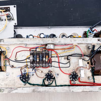 1964 Vox AC50/4 Mk II Big Box Tube Amp Head & Foundation 1x18 Speaker Cabinet, JMI image 16