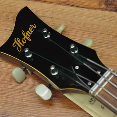 Höfner Violin Bass 500/1 Lefty Sunburst image 9