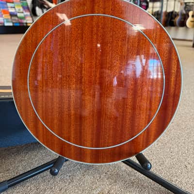 Crestwood 5 String Resonator Banjo 1970s - Mahogany image 8