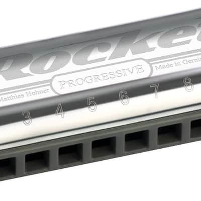 Hohner Harmonicas M2013BX Rocket Harmonica, Key of B, multi-coloured (M2013BX-B) image 1