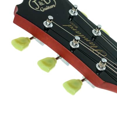 CNZ Audio LP Gold Top Special Electric Guitar - Rosewood Fingerboard & Maple Neck, Gold Finish image 6