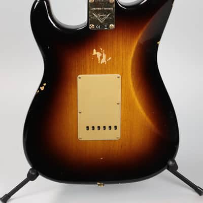 Fender Custom Shop Limited '55 Bone Tone Strat Relic Wide Fade 2 Color Sunburst image 8