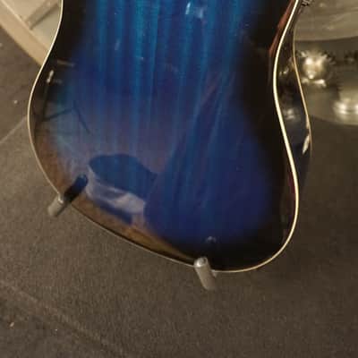 Ibanez V70CE-TBS - Blue Burst Acoustic Guitar w/ Gig Bag image 12