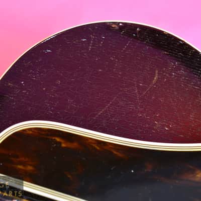 Vintage 1939 Gibson L-7 "Advanced Model"  X-braced, Picture Frame Inlays, Original Case! image 13