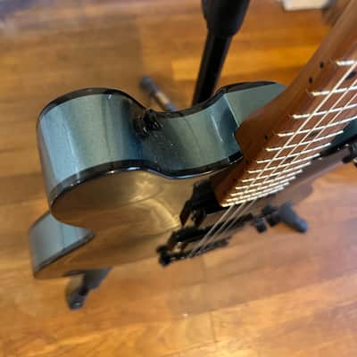 Squier Contemporary Active Starcaster - Gunmetal Metallic w/Case! image 5