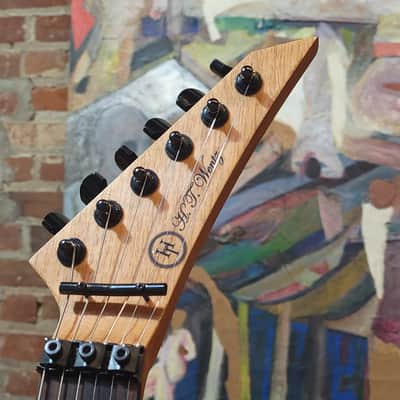 H. T. Wentz Luthiers Der Todesking 2024 - Hand Painted Nitrocellulous image 4