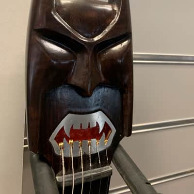 elyra VLAD  special custom guitar made in Germany - one-of-a-kind - brown - single piece worldwide image 6