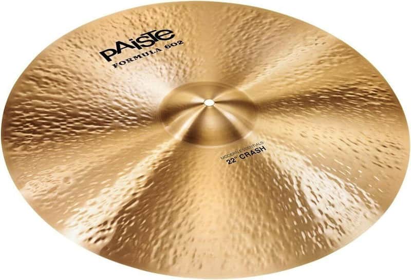 Paiste Formula 602 Modern Essentials 22" Crash Cymbal/Model # CY0001141422/NEW image 1