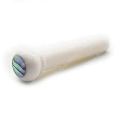 6pcs Abalone Top Acoustic Guitar Bone Bridge Pins image 2
