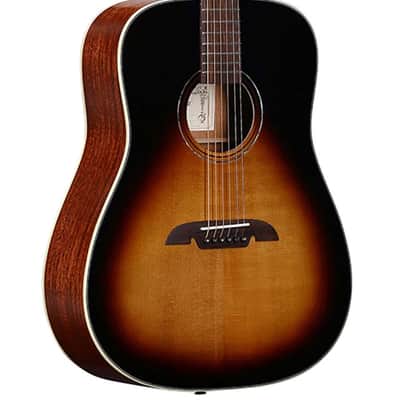 Alvarez MD60EVB Masterworks Dreadnought All-Solid AAA Sitka/Mahogany Acoustic-Electric Guitar - Vintage Burst image 1