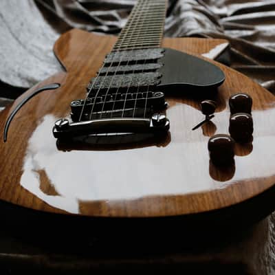 Build to Order GB Liuteria Boutique Plié 7 string toad edition image 20