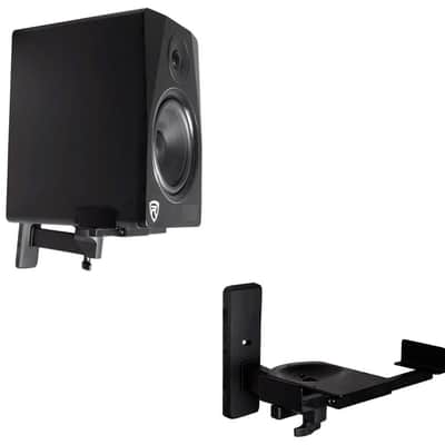 (2) Rockville RHSB8 Wall Mount Swivel Speaker Brackets For Restaurant/Office/Bar image 1