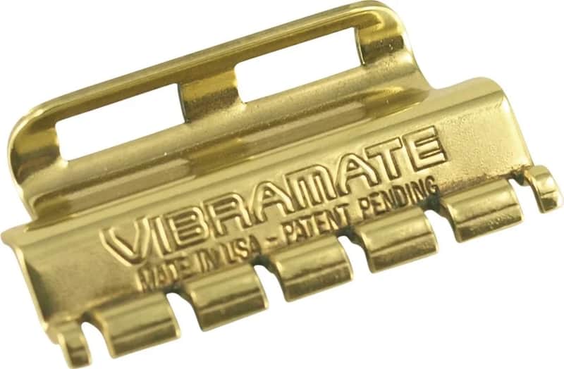 Vibramate String Spolier Accessory For Bigsby Gold image 1