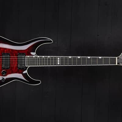 ESP E-II Horizon NT-II STBCSB - See Thru Black Cherry Sunburst image 18