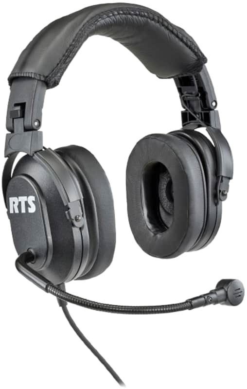 Immagine RTS HRF-2-A4M Dual-Sided Flip-to-Mute Headset with Noise Reduction (A4M) - 1