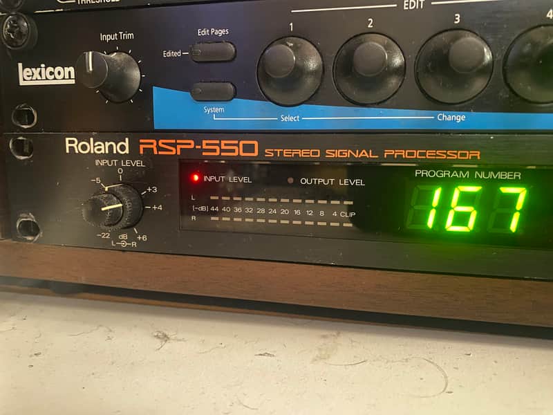 Roland RSP-550 Stereo Signal Processor #4 (100 Volt) image 1