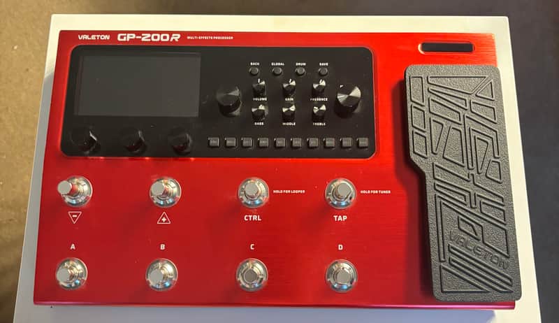 Valeton GP-200R Multi-Effects Processor 2022 - Present - Red image 1