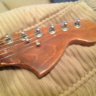 On Sale - USA Made Relic Style Worn Stratocaster / Partscaster w/ Vintage Clay Dots image 6