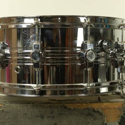 1980s CB-700 6.5x14 "Parallel Lay" Snare Drum image 2
