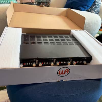 Warm Audio WA-412 4-Channel Mic Preamp 2016 - Present - Black image 4