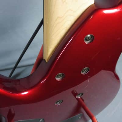 Cort  Curbow 5 string Bass  Dark Red image 9