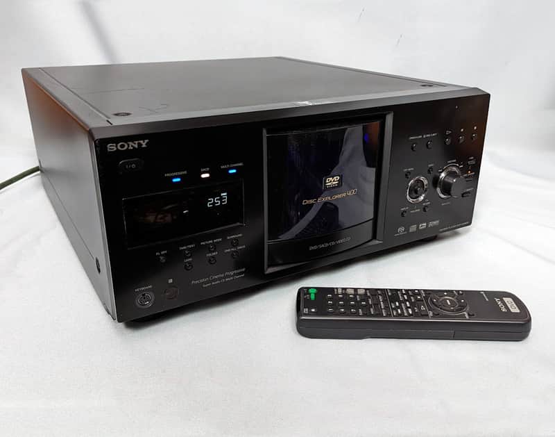 Sony DVP-CX985V 400 Disc DVD/CD/SACD/VIDEO CD Player/ Changer With Remote image 1