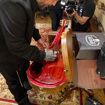 Fundraiser for Veterans!  LAINEY WILSON, JELLY ROLL, CRAIG MORGAN Signed Gibson Custom Shop Murphy Lab 1959 Les Paul Standard (R9) Ultra Light Aged image 2