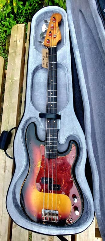 Fender Precision Bass 1962 -(Beatles & Stones support act owned) image 1