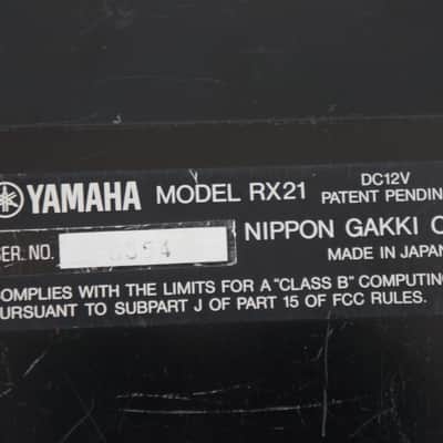 YAMAHA RX21 Digital Rhythm Programmer Drum Machine RX-21 w/ 100-240V PSU image 11