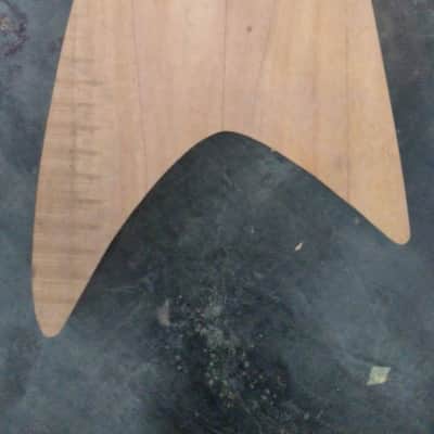 Electric Bass Guitar Star Trek Trekkie Motif Handmade by Bluebeberry with SEymour Duncan Double P Pickups image 6