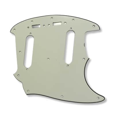 GaryG's 3 Ply Wide Bevel "Vintage Green" Pickguard for Original 1964-1976 Fender Mustang image 1