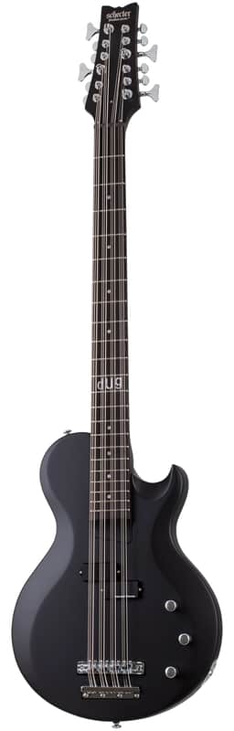Schecter dUg Pinnick DP-12 Satin Black image 1