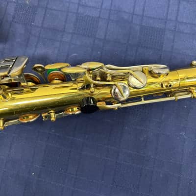 Vintage Martin Busine Alto Sax Saxophone with Original Case Made in the USA for Parts or Repair 1919 image 12